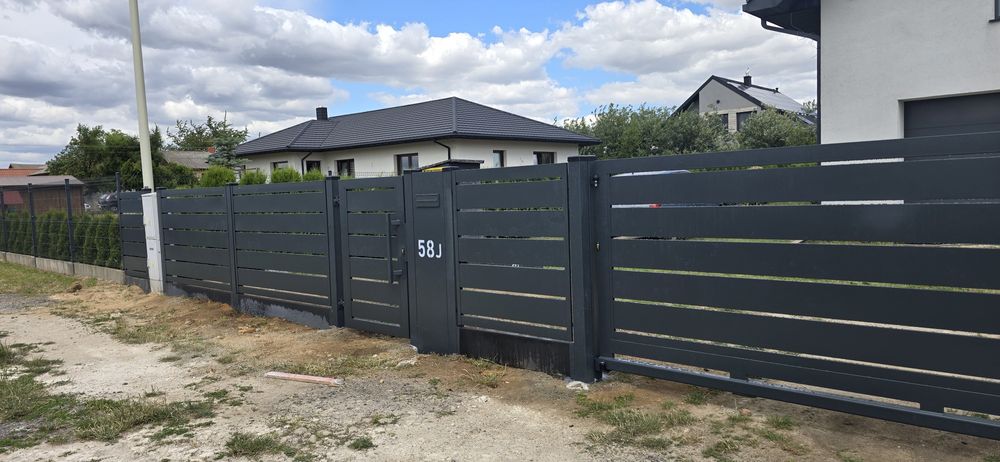 Ogrodzenie Ogrodzenia Frontowe Palisadowe Panelowe