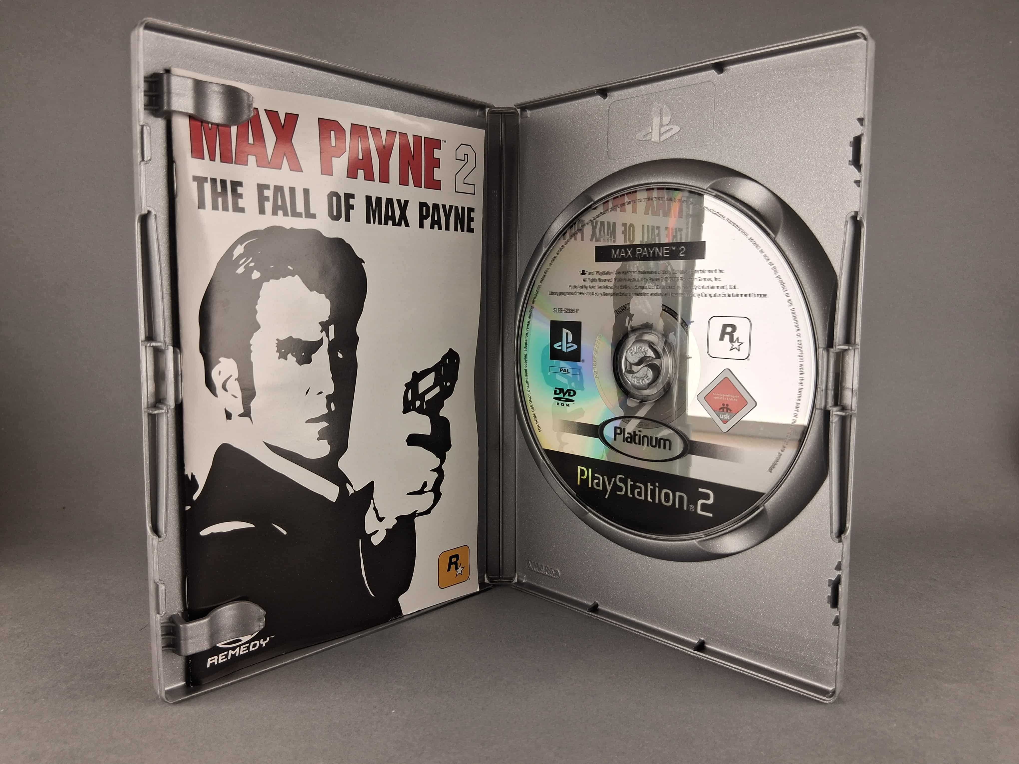 N016 Max Payne 2 The Fall Of Max Payne PlayStation 2 Remedy