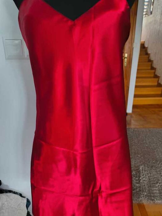 Bordowa koszulka Halka r. M