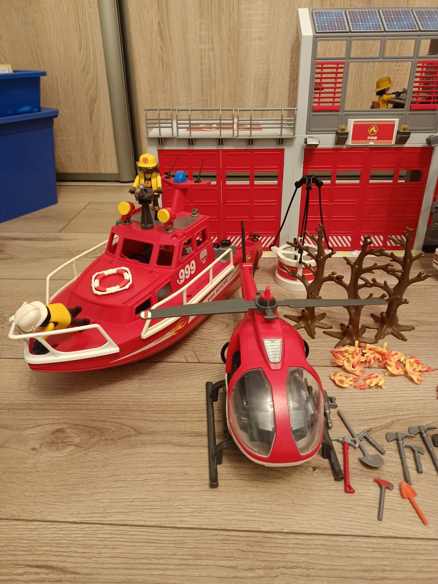 Zestaw straż pożarna Playmobil