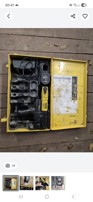 Rems Mini press + skrzynka + ładowarka + 1aku