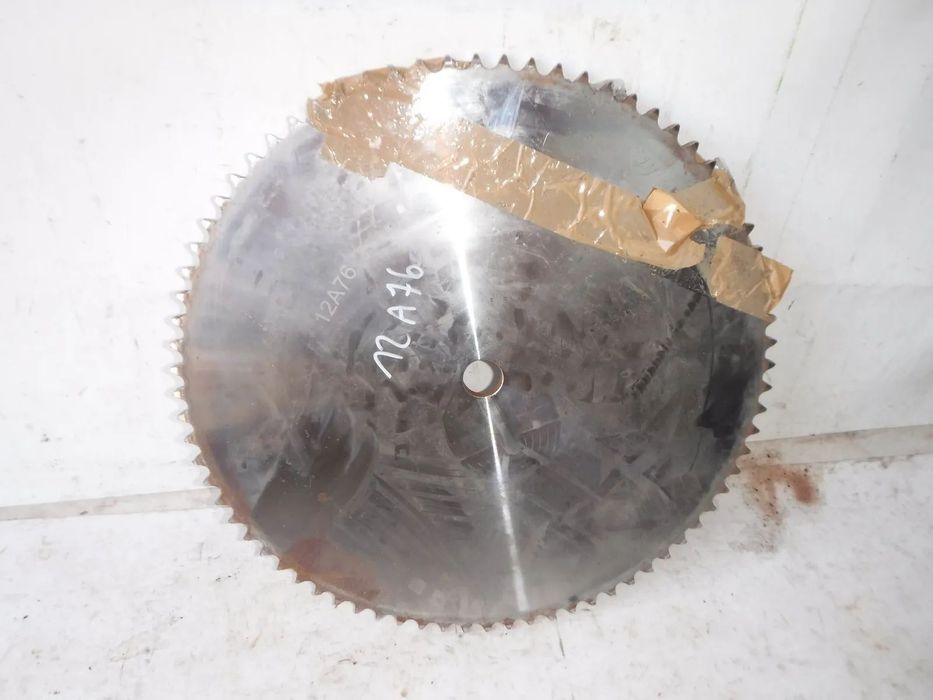 12A76 Koło łańcuchowe rolkowe, łańcuch 12B-1, otwór kolby, 76 zębów, podział podziałowa 460.980 mm, stal