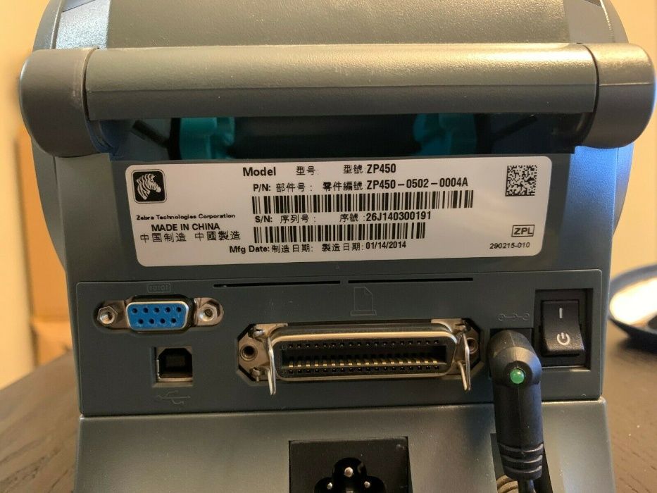 Принтер Zebra ZP450 (на замену GX420d и GK420d)
