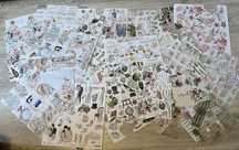 Zestaw scrapbooking same firmowe mintay scrapandme lemoncraft