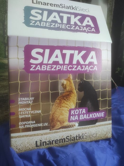 Siatka zabezpieczająca balkon