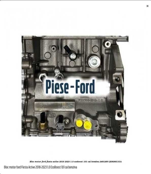 Motor Ford 1.0 EcoBoost ( 2018 a 2023)