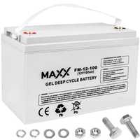 Гелиевый АКБ MAXX FM-12-100 (12V100Ah)
GEL Deep cycleMaxx  100Ah новый
