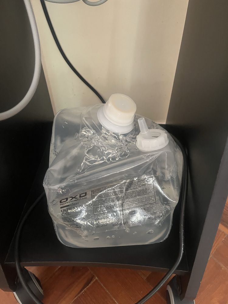 Gel condutor de 5 litros para uso profissional