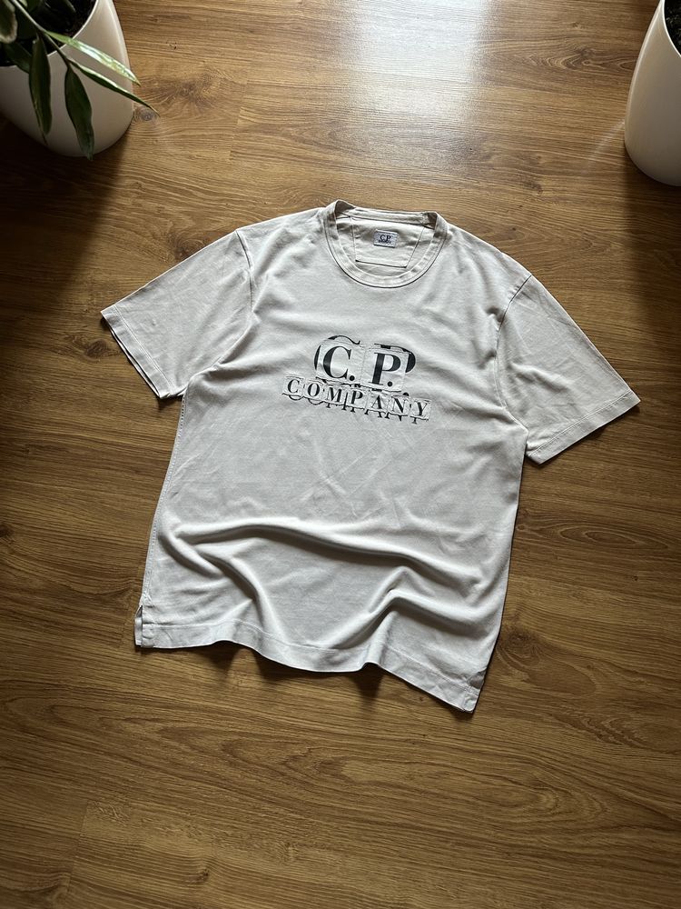 Футболка C.P. Company big logo vintage stone island базова футболка