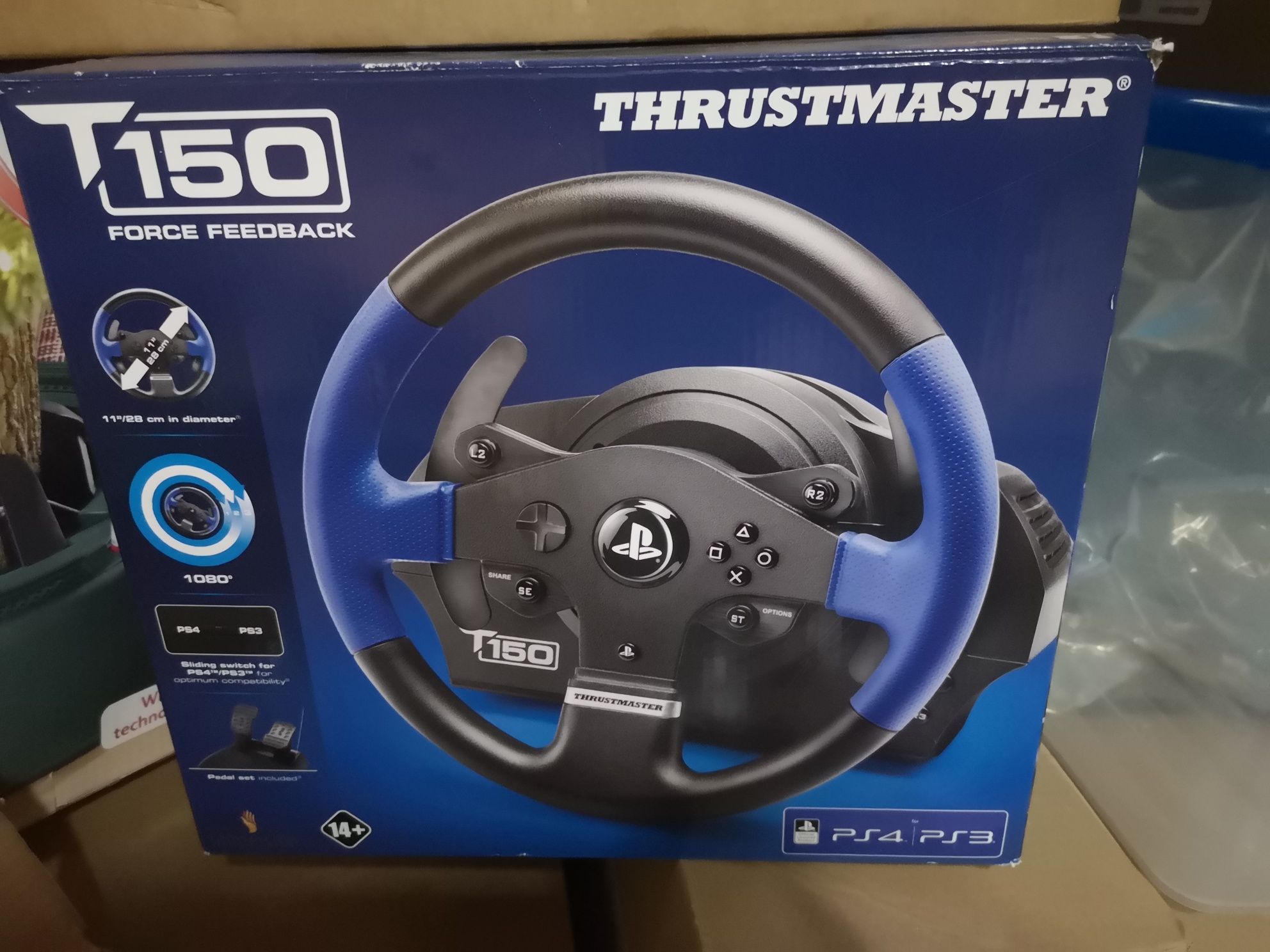 Kierownica Thrustmaster T150 z pedałami i stojakiem