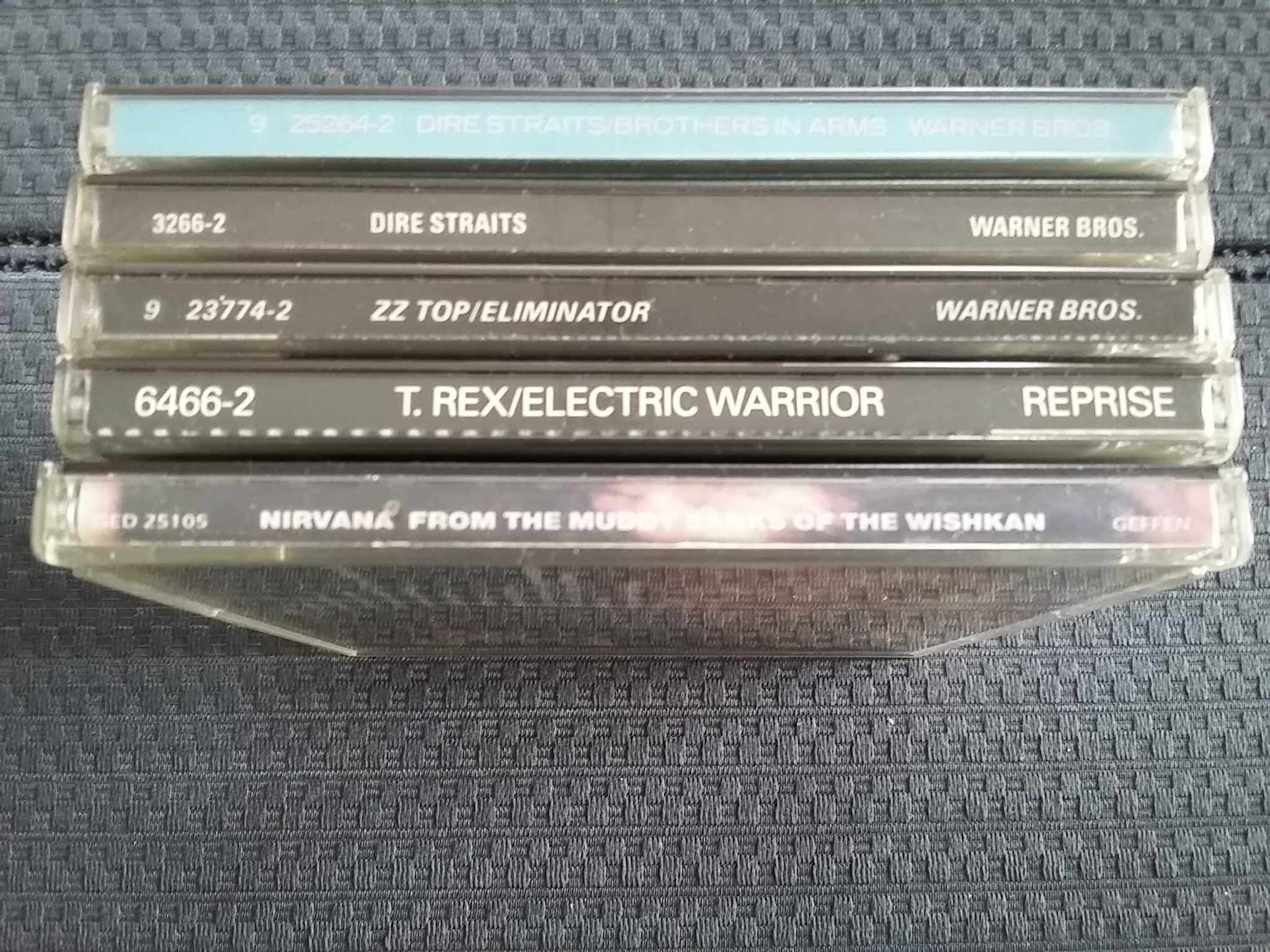 Dire Straits. ZZTop. T.Rex. Nirvana zestaw CD ROCK KLASYCZNY