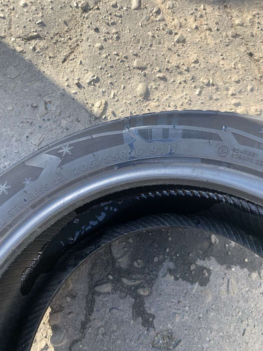 Шини 205/55 R16 пара Sailun зима 2022р 7,8мм