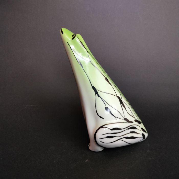 Ćmielów? Wałbrzych? Żaba Figurka Pikasiak PRL Porcelana