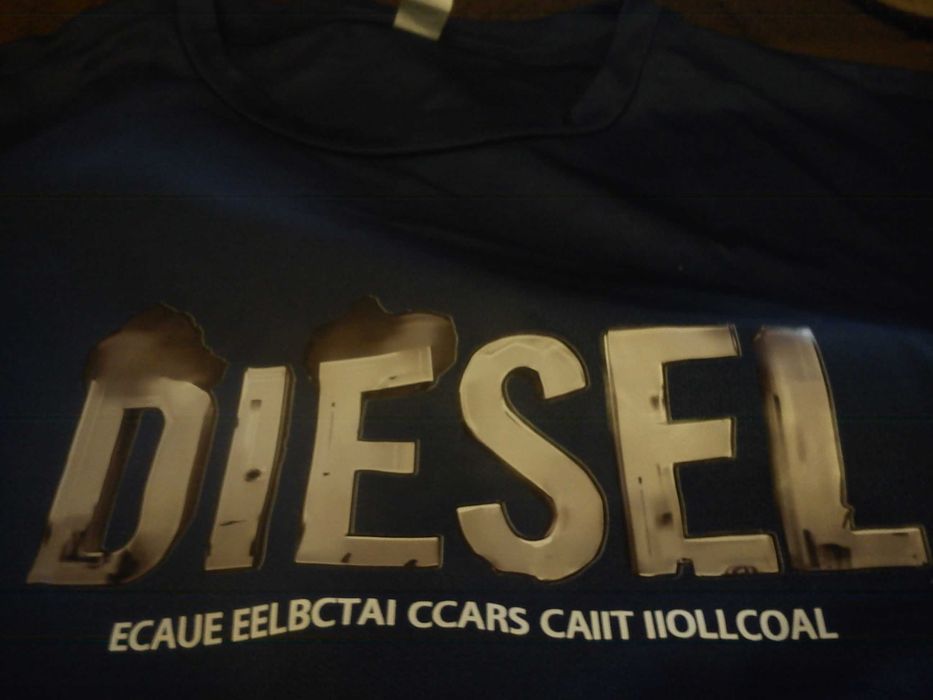 t-shirt koszulka Diesel xxl/xl/61 cm jak nowa granatowa inne