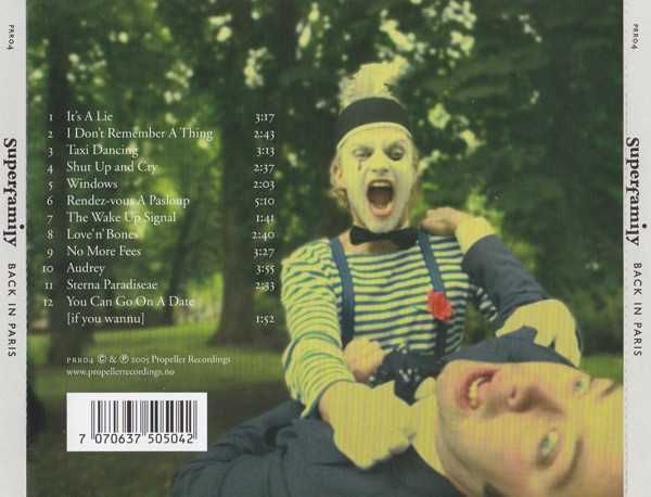 SUPERFAMILY   zestaw 2 cd                indie rock norwey