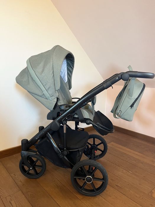 Wózek dziecięcy 3w1 Bexa Ideal stan bardzo dobry, podwójna amortyzacja