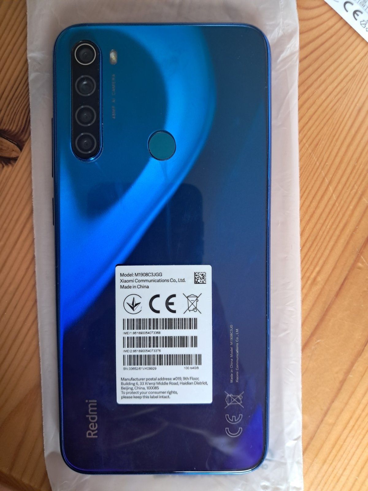 Xiaomi Redmi Note 8 (2021) 

Смартфон у гарному стані,
