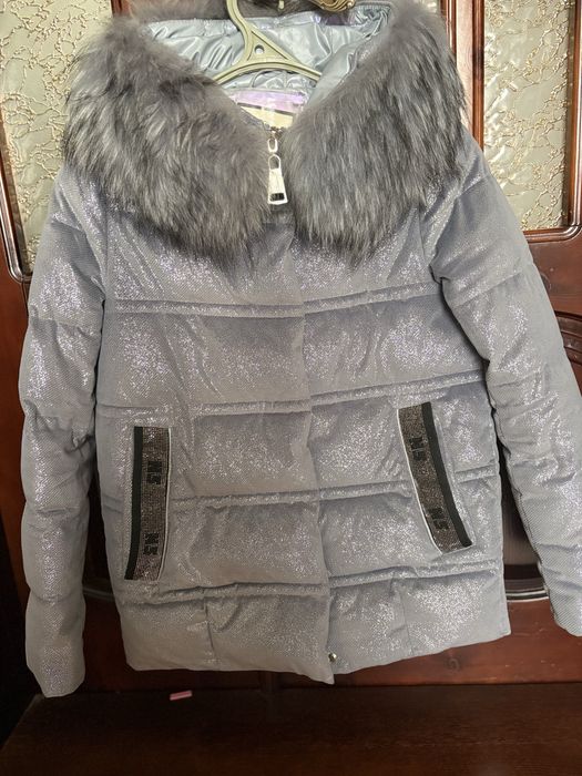 Куртка пуховик зимова жіноча розмір s але підійде на м