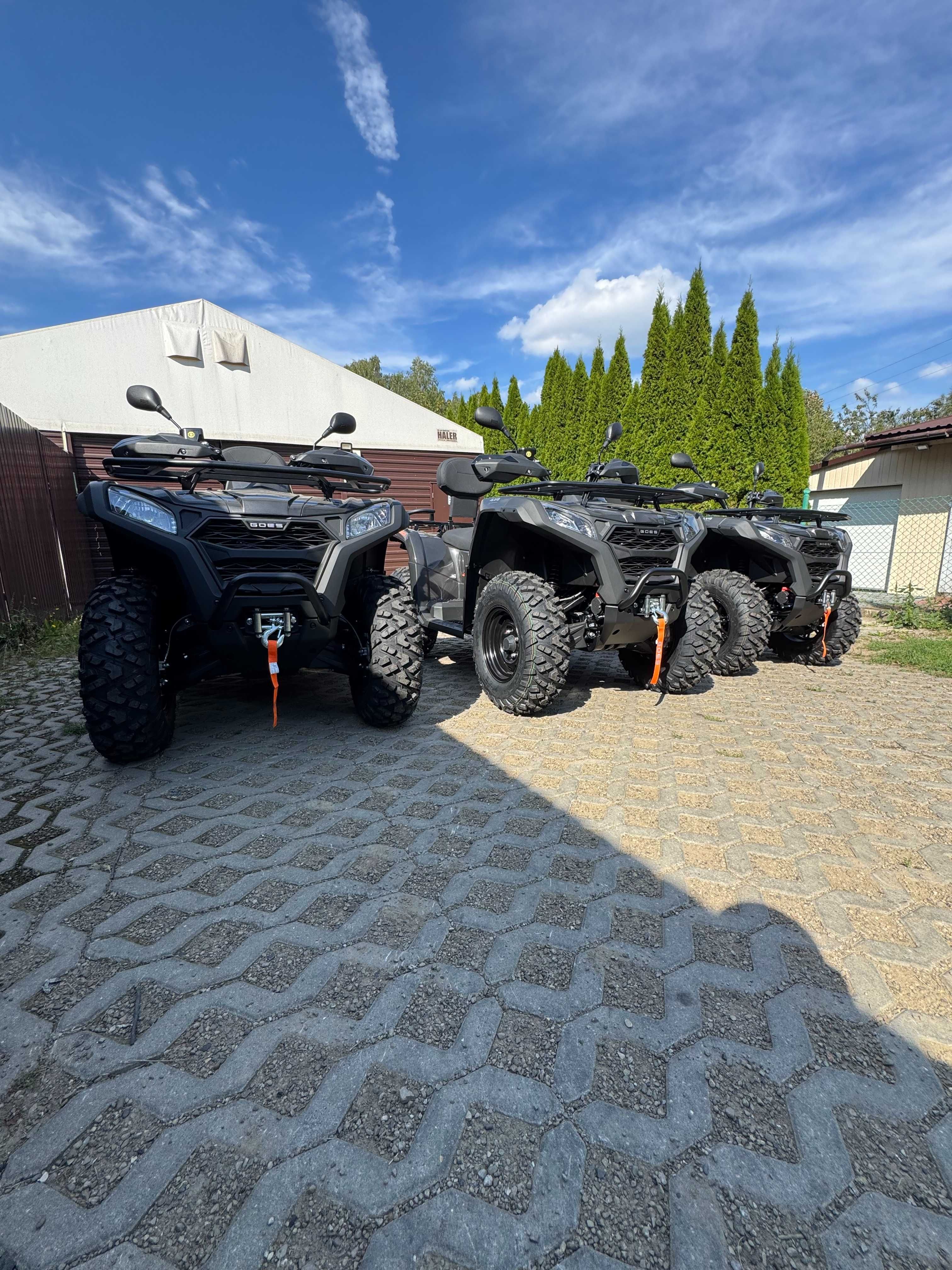 Promocja kufer gratis! CF MOTO Goes  500L EPSTerrex 2025FV23% Raty
