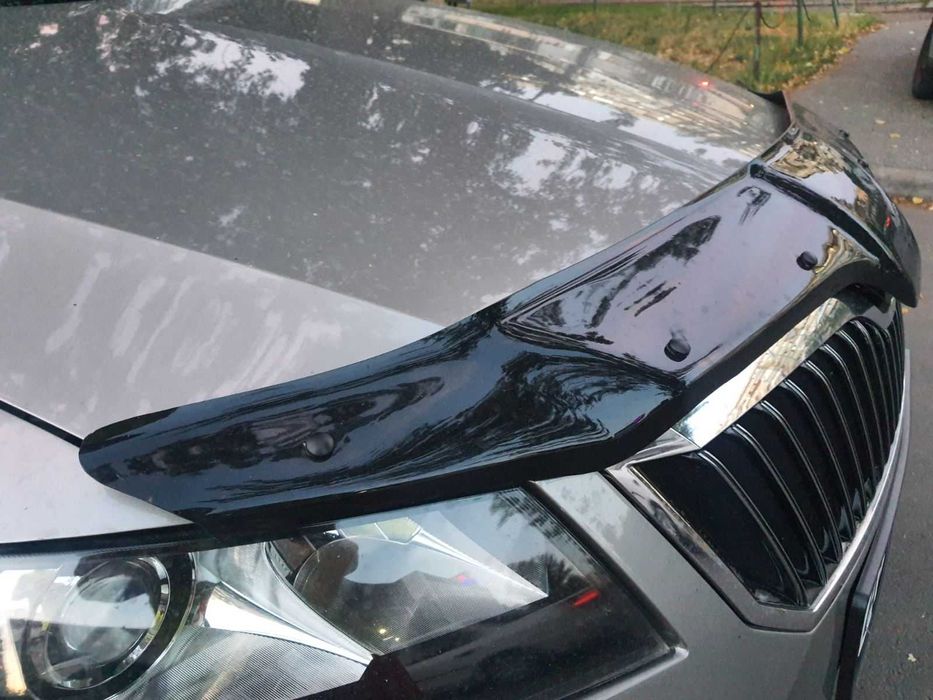 Мухобойка Шкода Skoda Superb2 +2013 г. Дефлектор капота, оригинал