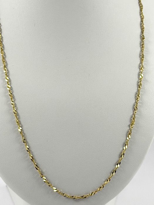 Złoty łańcuszek 50 cm