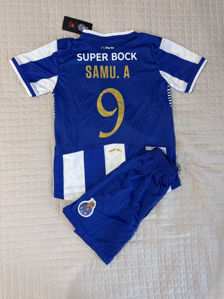 Equipamentos criança de todos os clubes