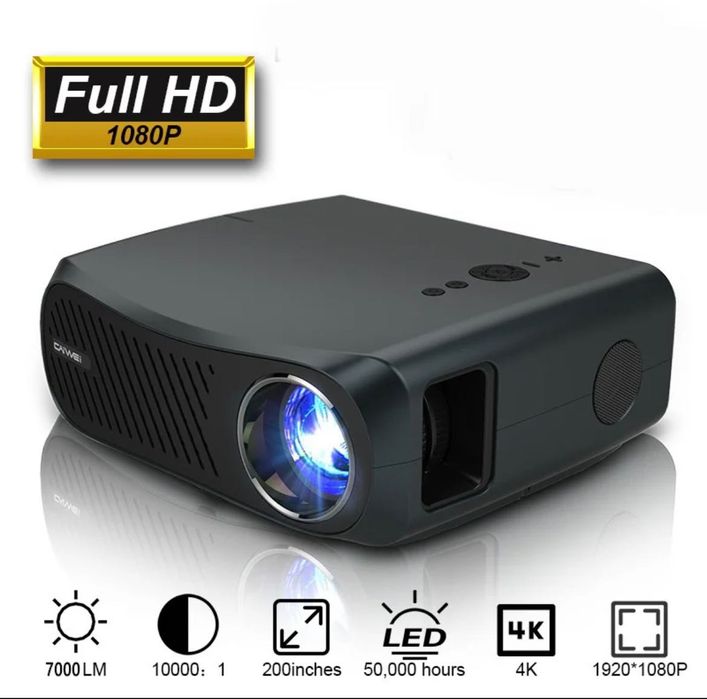 Vídeo projetor Hd 4K grande resolução