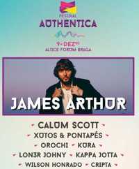 Festival Authentica - 2 bilhetes dia 9 de Dezembro