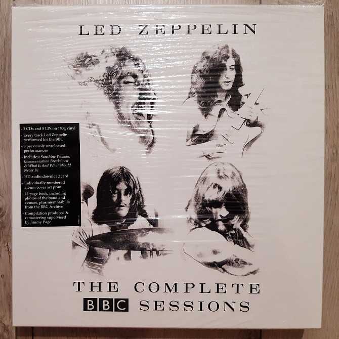 LED ZEPPELIN BBC SESSION 5 LP & 3 CD BOХ  Super Deluxe Edition  2016