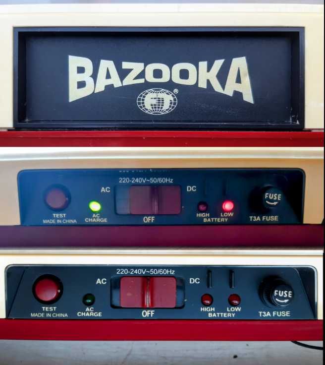 Фонарь аварийный аккумуляторный BAZOOKA люминесцентная OSRAM 18W/765