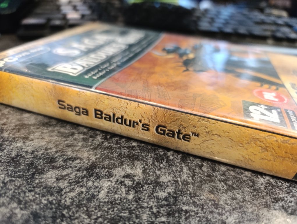 Saga Baldur's Gate PL PC po polsku stan bardzo dobry
