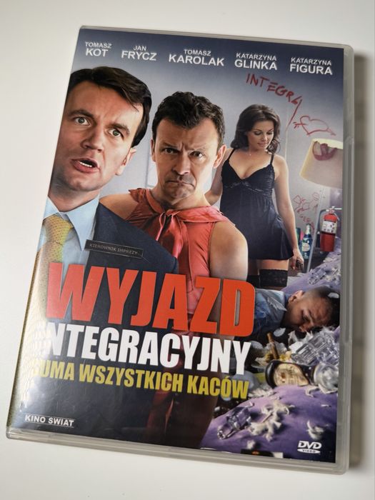 ,,Wyjazd integracyjny. Suma wszystkich kaców” Kino Świat dvd płyta