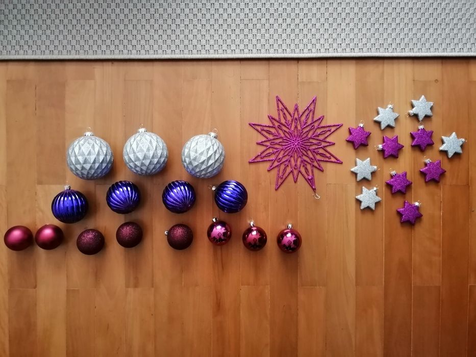 Conjunto de Decorações Árvore de Natal