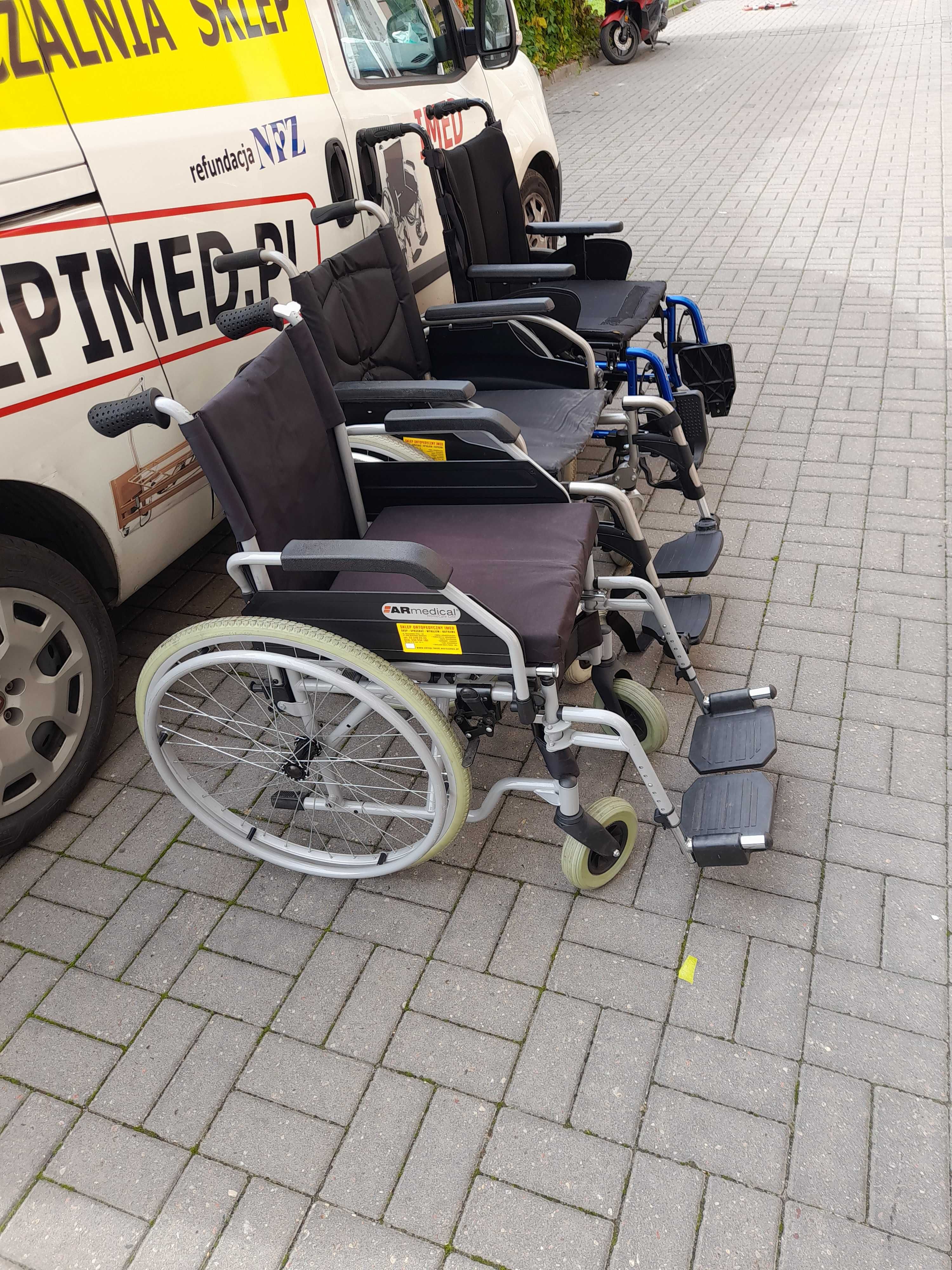 Wózek Inwalidzki Rehabilitacyjny Medyczny WYNAJEM Warszawa od 80 zł/mc
