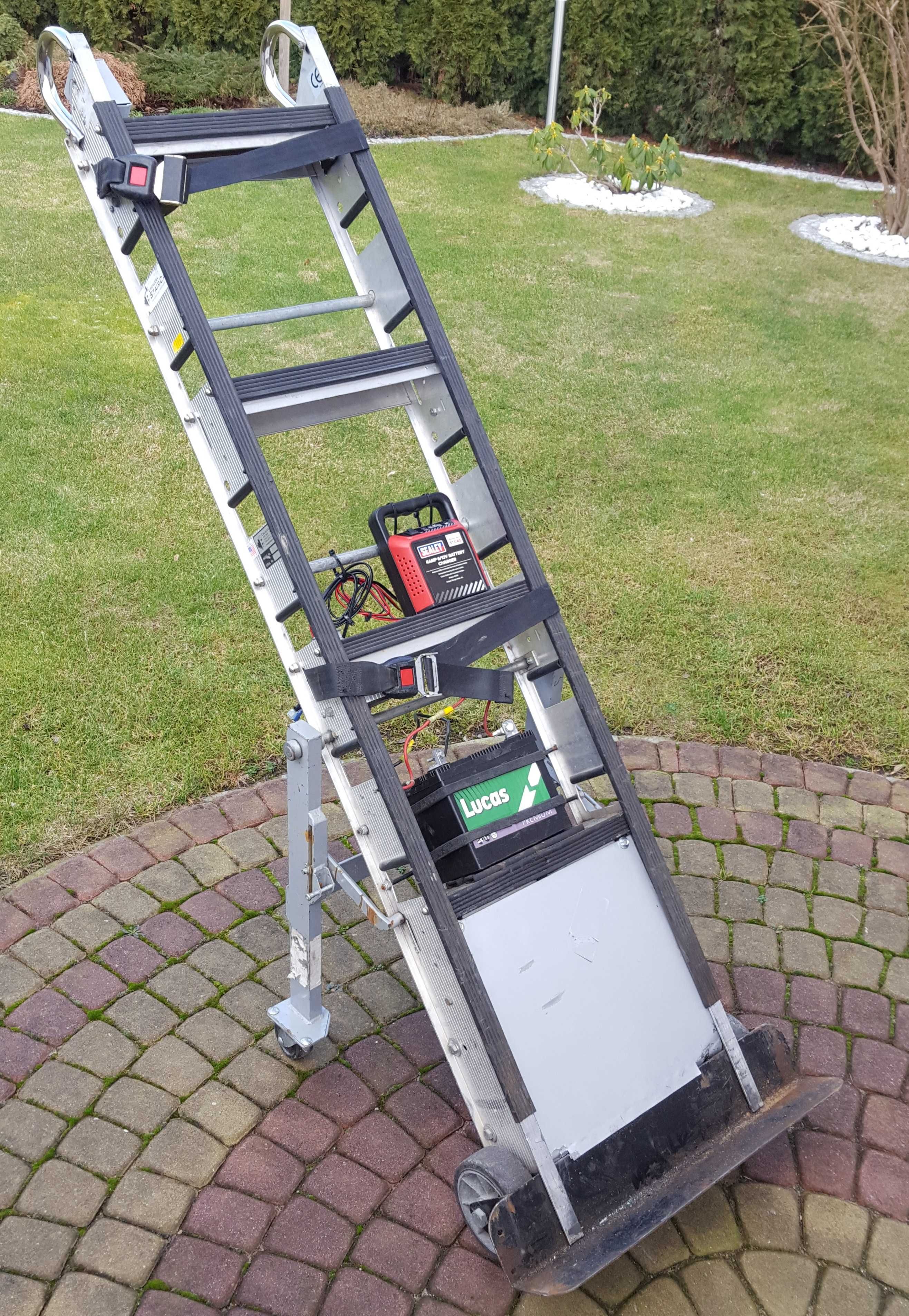 Wynajmij schodołaz towarowy do 500 kg na wynajem elektryczny schodołaz