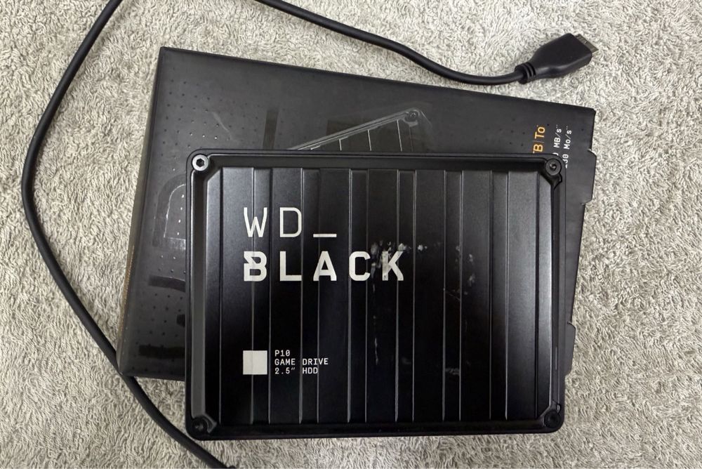 Внешний жесткий диск HDD Western Digital WD BLACK Game Drive 4 tb