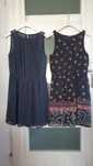Sukienki zara new Look r.xs/S w kwiaty i grochy zestaw