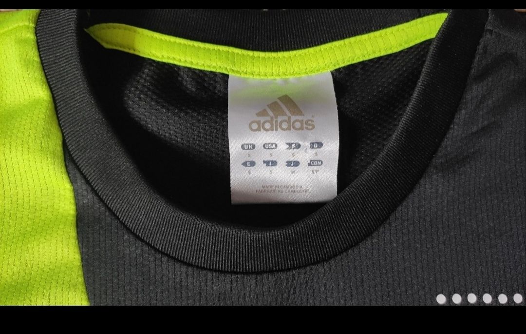 Koszulka sportowa z krótkim rękawem męska Adidas S