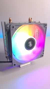 Куллер RGB для сокетов 1155, 1200, 1700, AM4, AM5. 95W TDP!