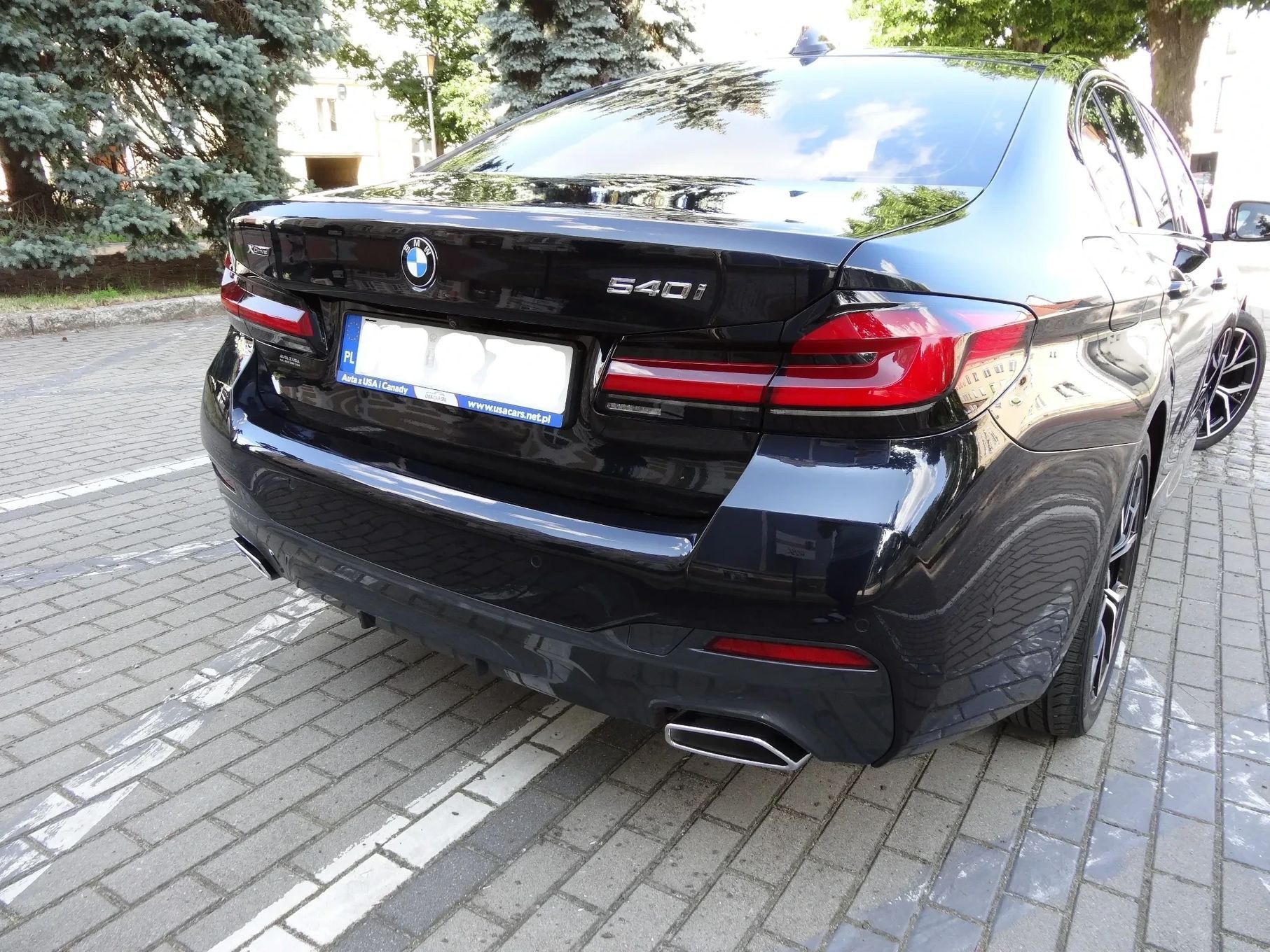 BMW Seria 5 BMW 540 XDrive M-Pakiet przebieg 52 tyś. kamery 360