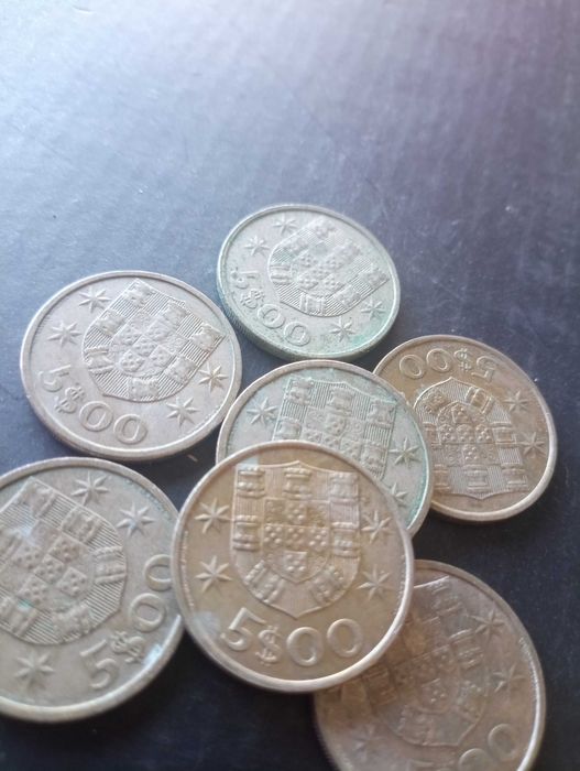 Tesouro da Sorte . Lote 5 escudos