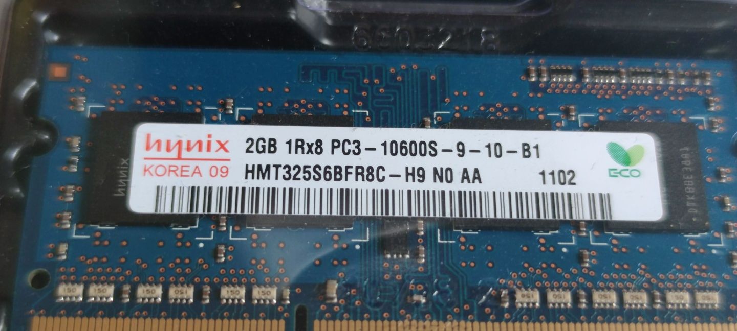DDR3 2gb 1333MHz 2шт.