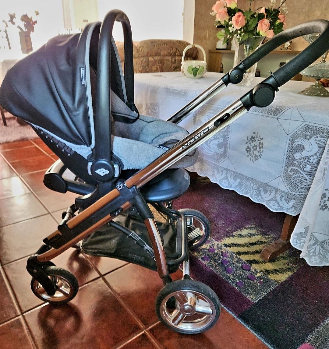 Trio Carrinho Bébécar Como Novo 3 in 1 Premium