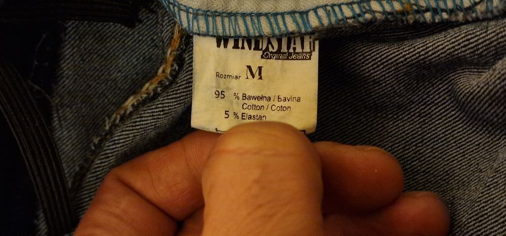 Spodnie ciążowe jeansowe rozmiar M używane