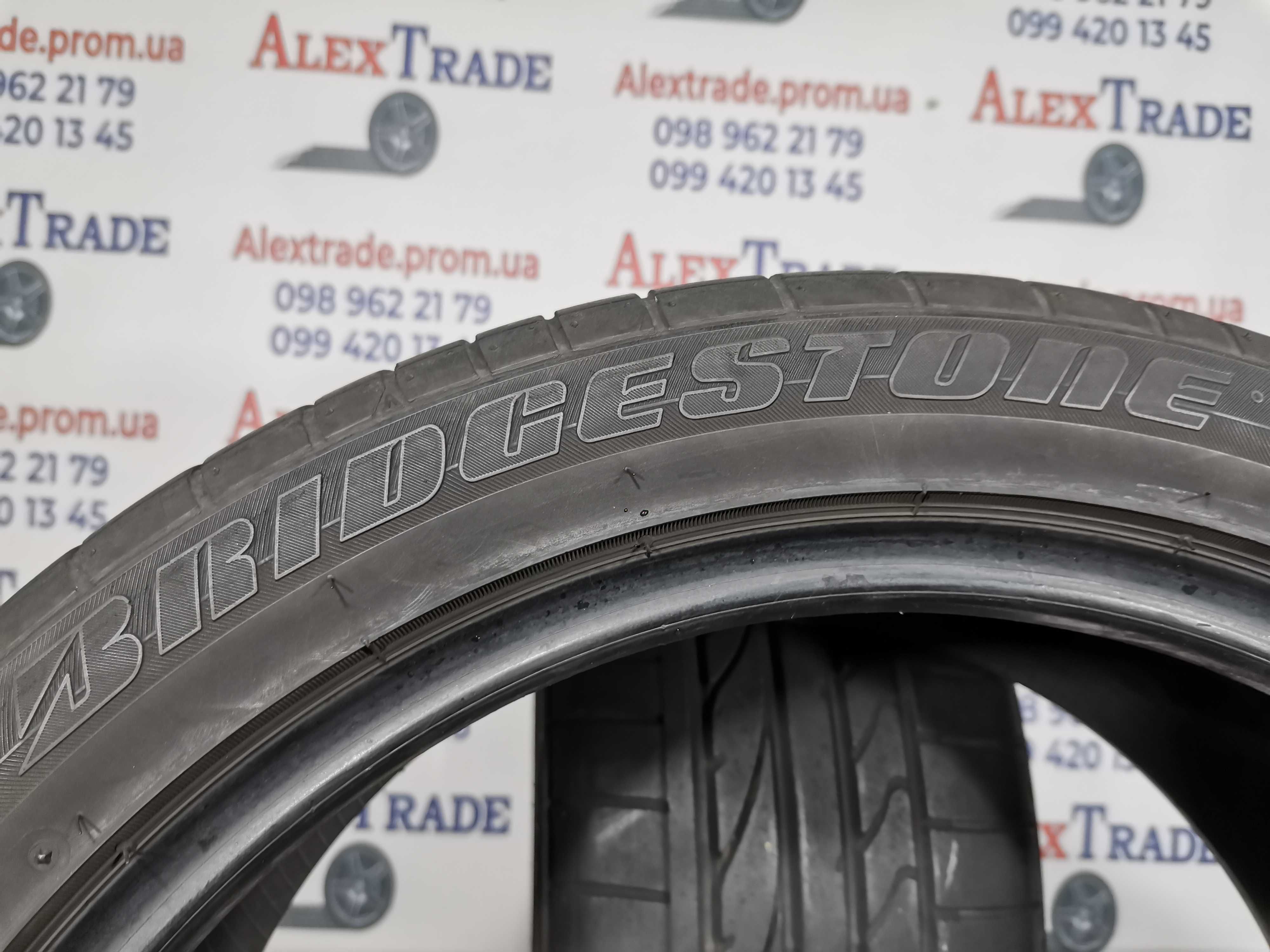 2шт 215/45 17 Bridgestone Potenza RE050A літні шини б/у, протектор 6мм