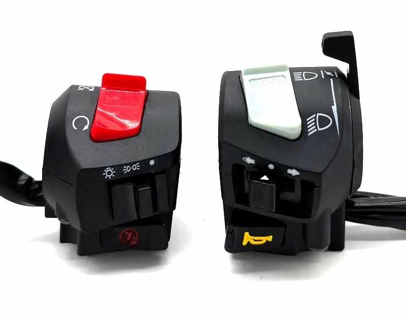 Универсальные переключатели пульты блоки кнопок на руль мотоцикла 22мм