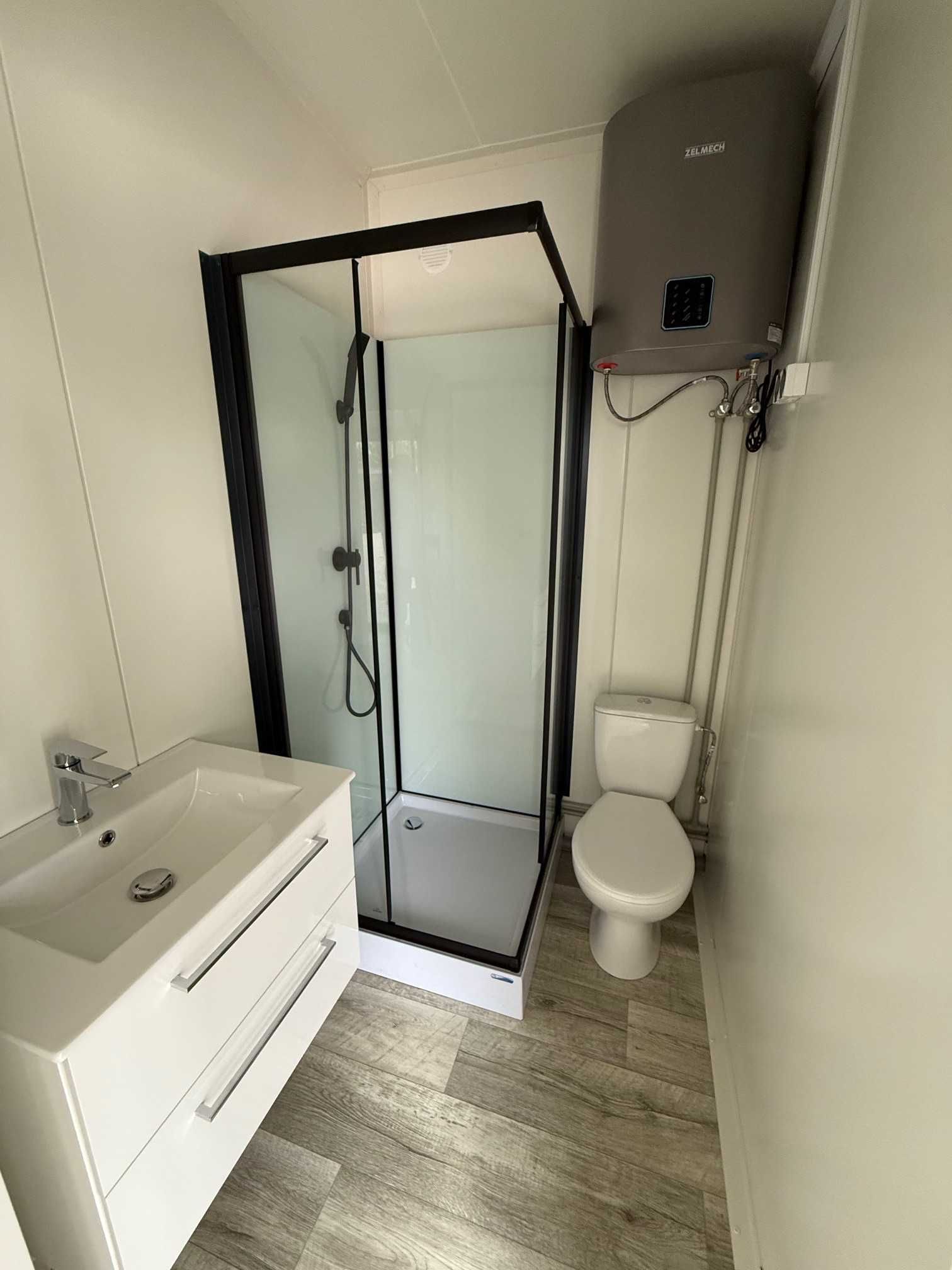 Domek tiny hause 25,6m2 (8x3,2) łazienka kuchnia sypialnia klimatyzacj