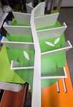 Regał na książki drzewko woodshelf TImoore