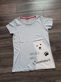 Błękitna bluzeczka T-shirt S loungewear S House summer winter