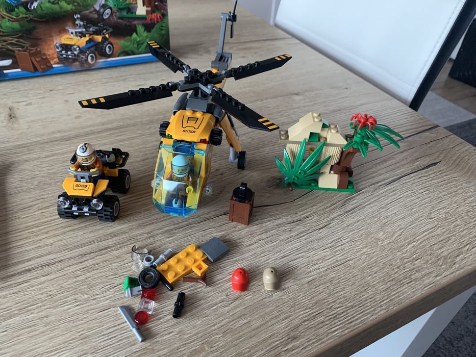 Klocki lego dżungla 60158